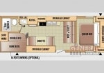 JayFlight 26BH Floor Plan