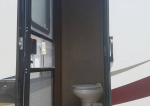 Exterior Bathroom Door - 32' Hill Country Travel Trailer