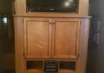 32' Hill Country Travel Trailer - TV Area